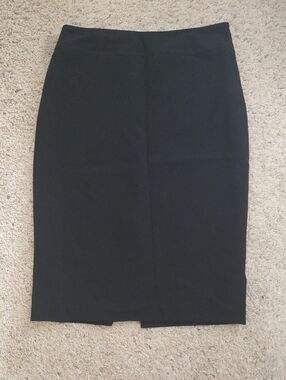 Apostrophe Black Classic Pencil Skirt